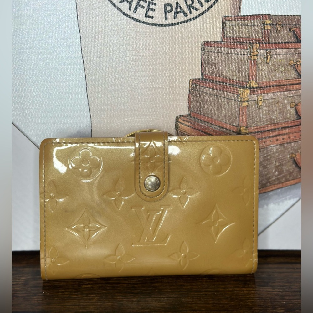 Louis Vuitton verni Kiss lock wallet - Picture 4 of 11